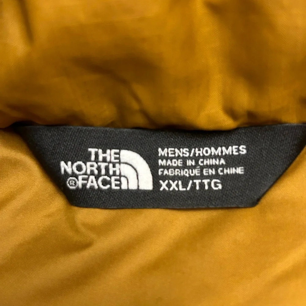 The North Face Men's Mustard Yellow Puffer Vest